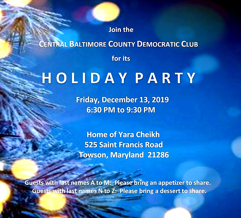 2019 Holiday
        Party Invitation