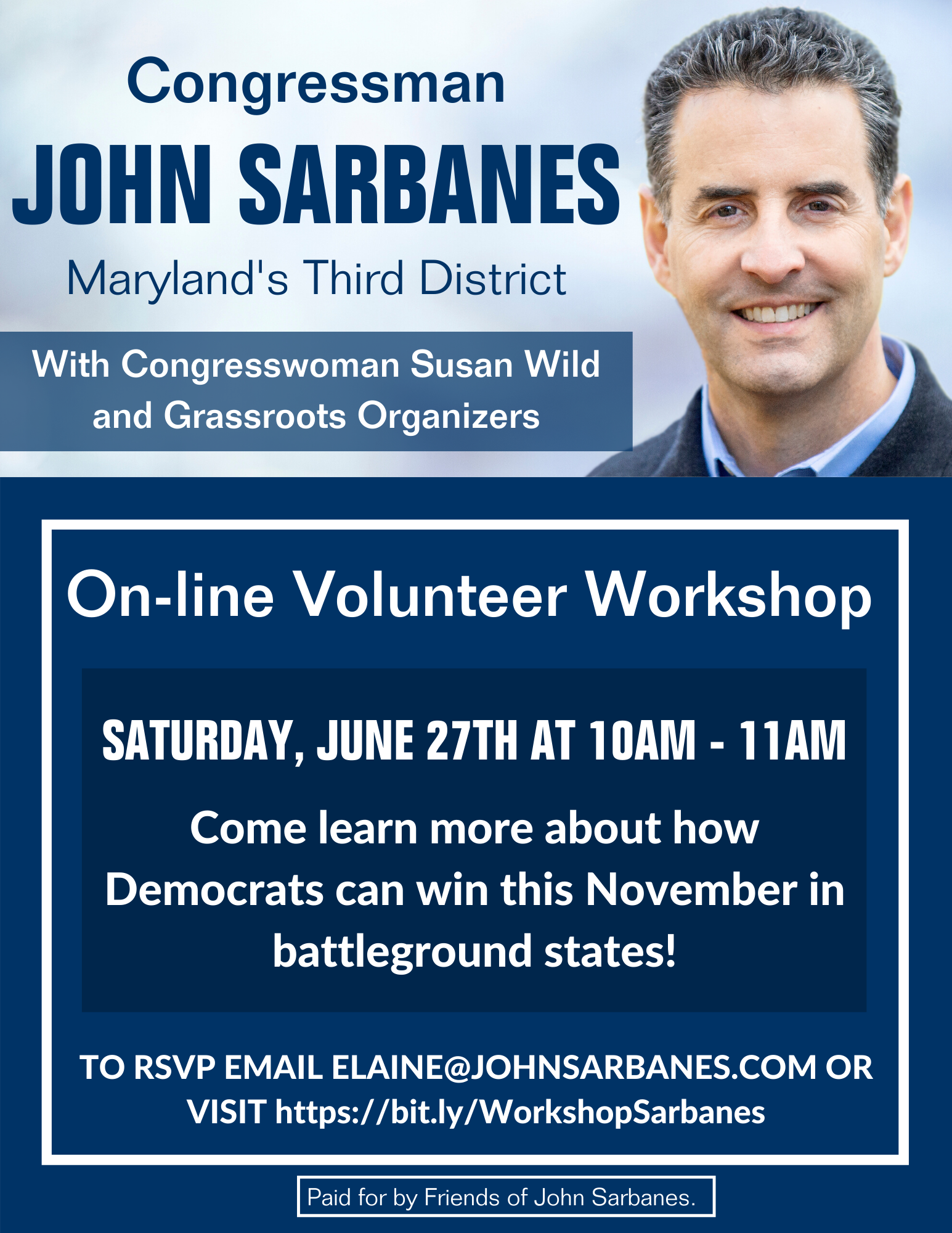 Sarbanes
        Workshop Invitation