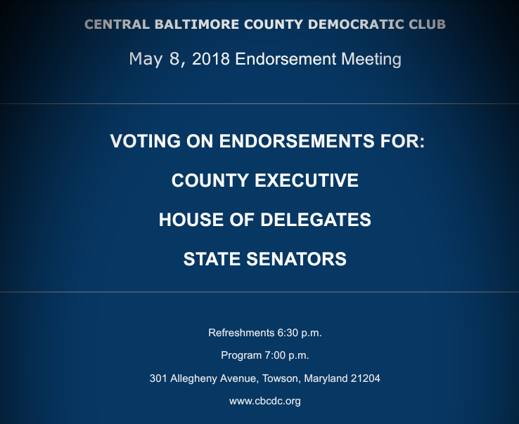 May Meeting
      Announcement